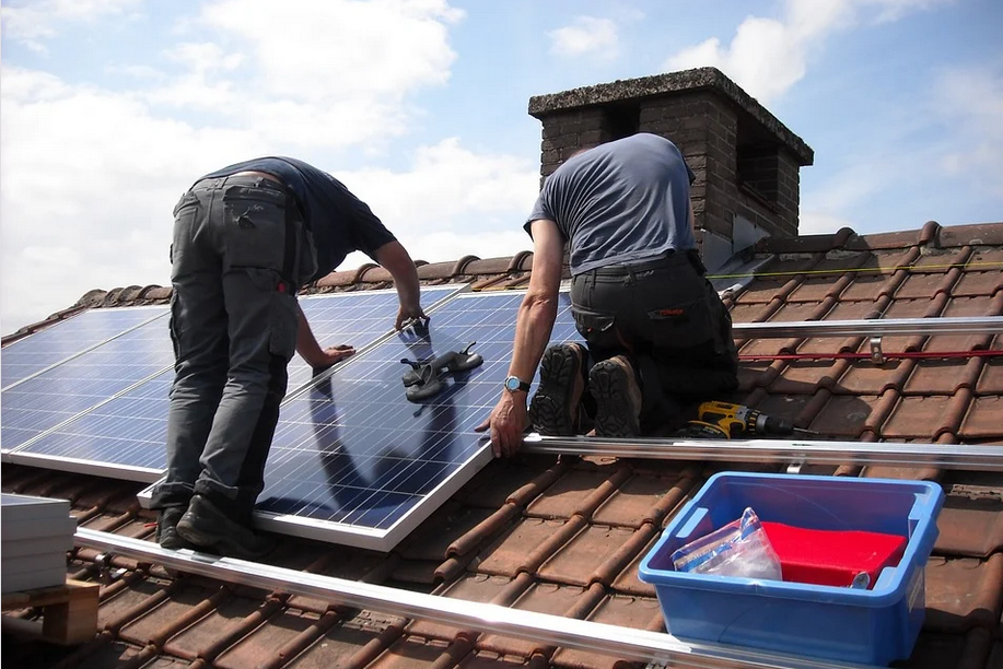 roof solar installation
